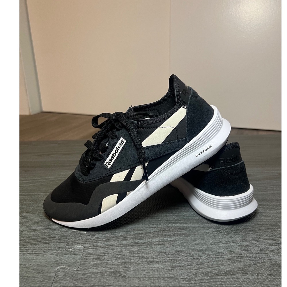 Reebok Royal‎ Dashonic 2 Womens Sneakers Black White Size 7